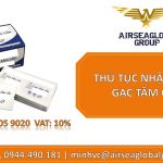 THỦ TỤC NHẬP KHẨU GẠC TẨM CỒN
