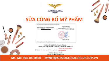 Sua cong bo my pham
