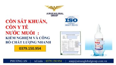 cồn y tế, kiểm nghiệm cồn