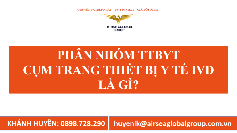 CỤM TRANG THIẾT BỊ Y TẾ IVD LÀ GÌ?