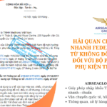 HẢI QUAN CHUYỂN PHÁT NHANH FEDEX BẮT BẺ CÂU TỪ KHÔNG ĐỒNG Ý VAT 5% ĐỐI VỚI BỘ PHẬN VẬT TƯ PHỤ KIỆN THIẾT BỊ Y TẾ