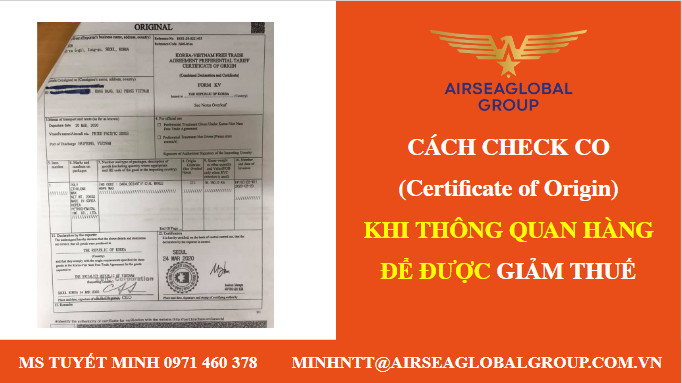 cách check CO giảm thuế