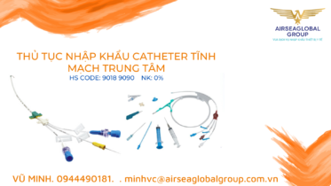 THỦ TỤC NHẬP KHẨU CATHETER TĨNH MẠCH TRUNG TÂM
