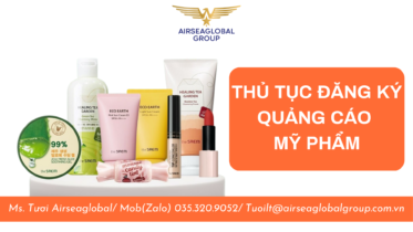 THỦ TỤC ĐĂNG KÍ QUẢNG CÁO MỸ PHẨM