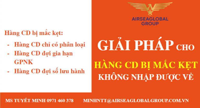giai phap cho hang loai c d khong thong quan duoc