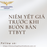 NIÊM YẾT GIÁ TRƯỚC KHI BUÔN BÁN TTBYT