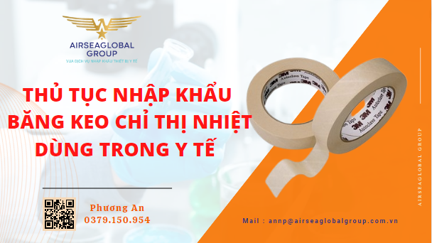 BĂNG KEO CHỈ THỊ NHIỆT DÙNG TRONG Y TẾ