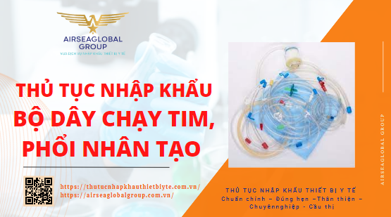 BỘ DÂY CHẠY TIM, PHỔI NHÂN TẠO