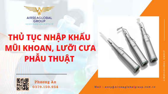 MŨI KHOAN, LƯỠI CƯA PHẪU THUẬT