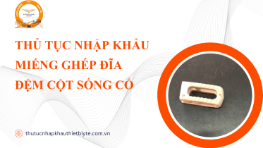 THỦ TỤC NHẬP KHẨU ĐĨA ĐỆM TRONG PHẪU THUẬT CỘT SỐNG