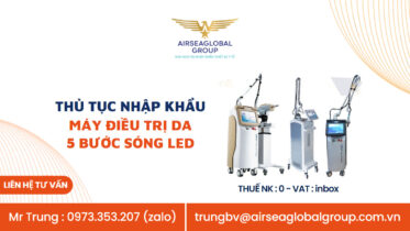 16. máy điều trị da 5 bước sóng led