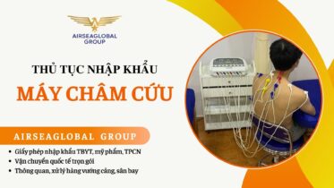 THỦ TỤC NHẬP KHẨU MÁY CHÂM CỨU