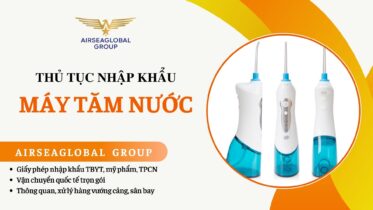 THỦ TỤC NHẬP KHẨU MÁY TĂM NƯỚC