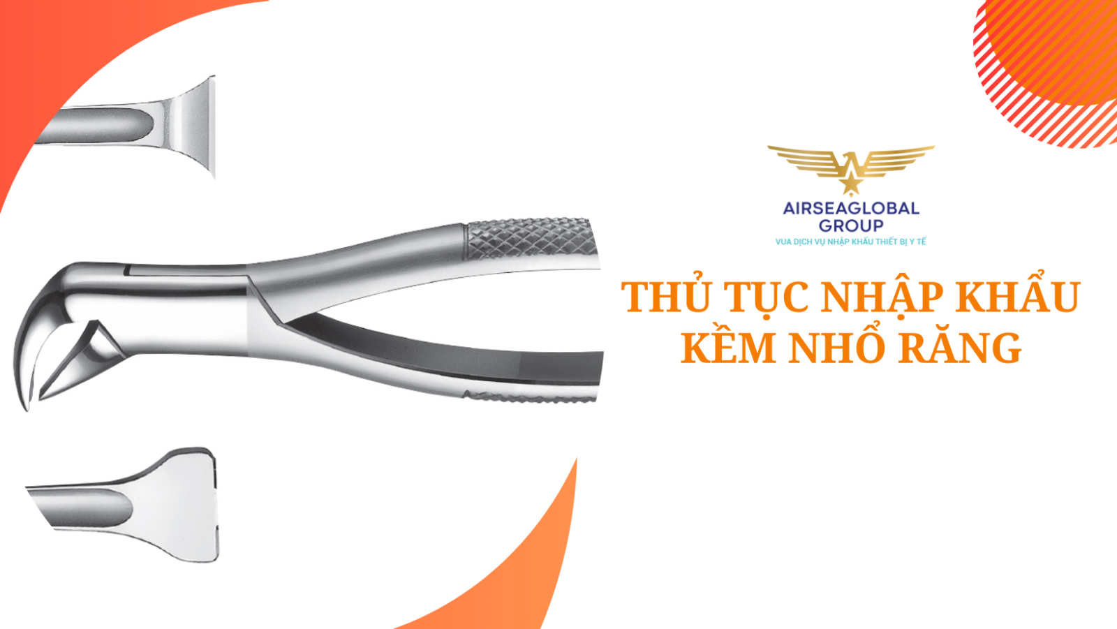 THỦ TỤC NHẬP KHẨU KỀM NHỔ RĂNG – Airseaglobal Group