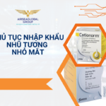 THỦ TỤC NHẬP KHẨU NHŨ TƯƠNG NHỎ MẮT