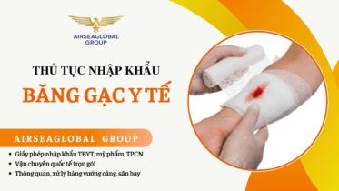 Thủ tục nhập khẩu băng gạc y tế