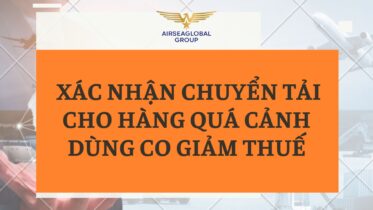xác nhận chuyển tải hàng CO