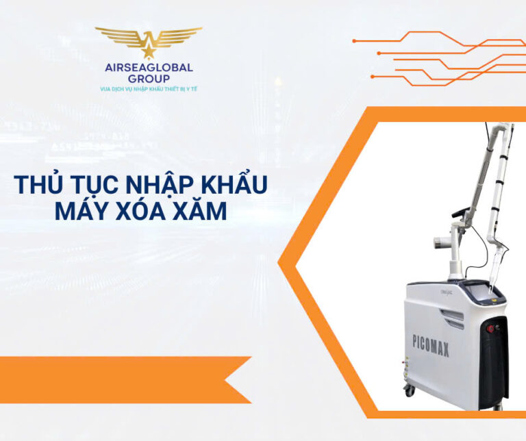 THỦ TỤC NHẬP KHẨU MÁY XÓA XĂM