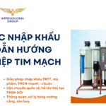 THỦ TỤC NHẬP KHẨU DÂY DẪN HƯỚNG CAN THIỆP TIM MẠCH