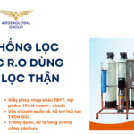 THỦ TỤC NHẬP KHẨU HỆ THỐNG LỌC NƯỚC R.O DÙNG CHO LỌC THẬN