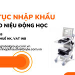 THỦ TỤC NHẬP KHẨU MÁY ĐO NIỆU ĐỘNG HỌC