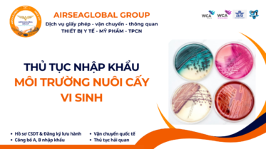 MÔI TRƯỜNG NUÔI CẤY VI SINH