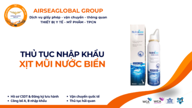 XỊT MŨI NƯỚC BIỂN