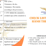 CHECK LIST HỒ SƠ LƯU HÀNH THIẾT BỊ Y TẾ