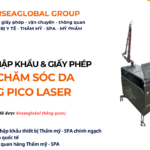 THỦ TỤC NHẬP KHẨU MÁY CHĂM SÓC DA BẰNG PICO LASER