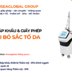 THỦ TỤC NHẬP KHẨU MÁY LOẠI BỎ SẮC TỐ DA