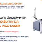THỦ TỤC NHẬP KHẨU MÁY ĐIỀU TRỊ DA BẰNG PICO LASER