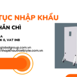 THỦ TỤC NHẬP KHẨU TẤM CHẮN CHÌ