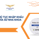 THỦ TỤC NHẬP KHẨU ĐĨA SỨ NHA KHOA