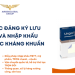 THỦ TỤC ĐĂNG KÝ LƯU HÀNH VÀ NHẬP KHẨU BĂNG GẠC KHÁNG KHUẨN