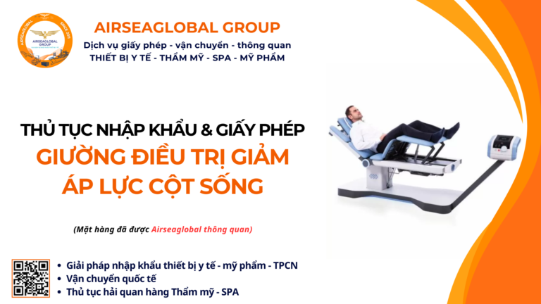 Giường điều trị giảm áp lực cột sống