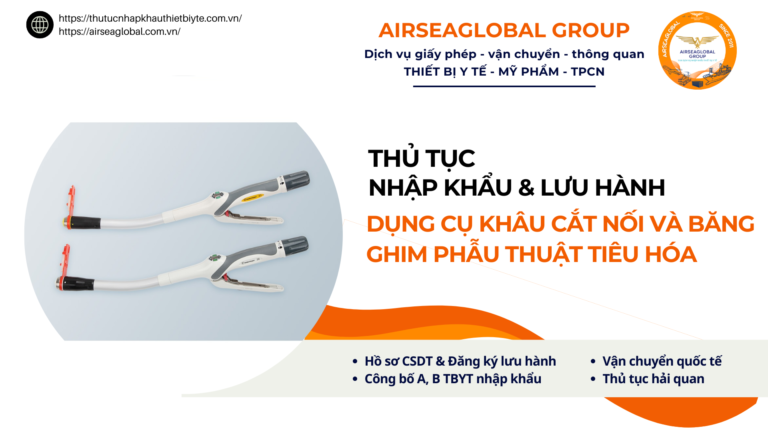 DỤNG CỤ KHÂU CẮT NỐI VÀ BĂNG GHIM PHẪU THUẬT TIÊU HÓA