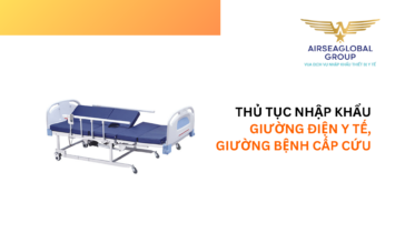 Thu tuc nhap khau giuong dien y te giuong benh cap cuu