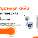 THỦ TỤC NHẬP KHẨU KIM TIÊM TINH CHẤT