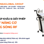THỦ TỤC NHẬP KHẨU MÁY NÂNG CƠ BẰNG SÓNG RF