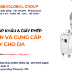 THỦ TỤC NHẬP KHẨU MÁY PHUN VÀ CUNG CẤP OXY CHO DA