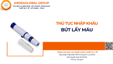 THỦ TỤC NHẬP KHẨU BÚT LẤY MÁU NĂM NAY