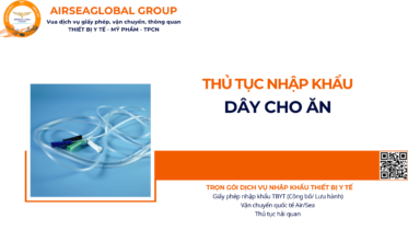 THỦ TỤC NHẬP KHẨU DÂY CHO ĂN NĂM NAY