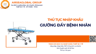 THỦ TỤC NHẬP KHẨU GIƯỜNG ĐẨY BỆNH NHÂN NĂM NAY