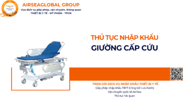 THỦ TỤC NHẬP KHẨU GIƯỜNG CẤP CỨU NĂM NAY