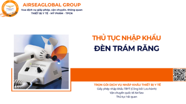THỦ TỤC NHẬP KHẨU ĐÈN TRÁM RĂNG NĂM NAY