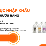 THỦ TỤC NHẬP KHẨU CHỈ CO NƯỚU RĂNG