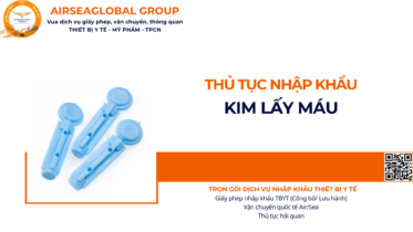 THỦ TỤC NHẬP KHẨU KIM LẤY MÁU NĂM NAY