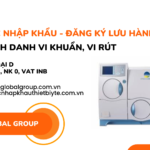 THỦ TỤC NHẬP KHẨU, ĐĂNG KÝ LƯU HÀNH MÁY ĐỊNH DANH VI KHUẨN, VI RÚT