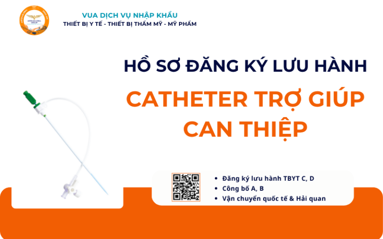 HỒ SƠ ĐĂNG KÝ LƯU HÀNH CATHETER TRỢ GIÚP CAN THIỆP