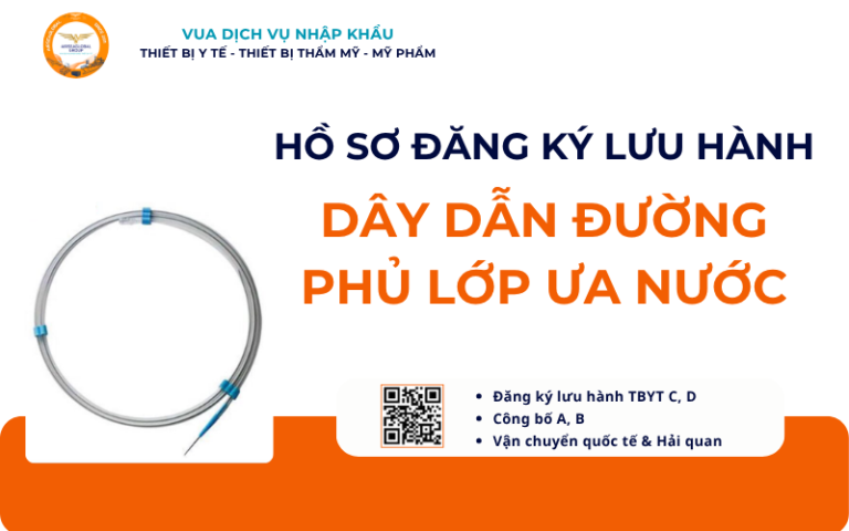 HỒ SƠ ĐĂNG KÝ LƯU HÀNH DÂY DẪN ĐƯỜNG PHỦ LỚP ƯA NƯỚC